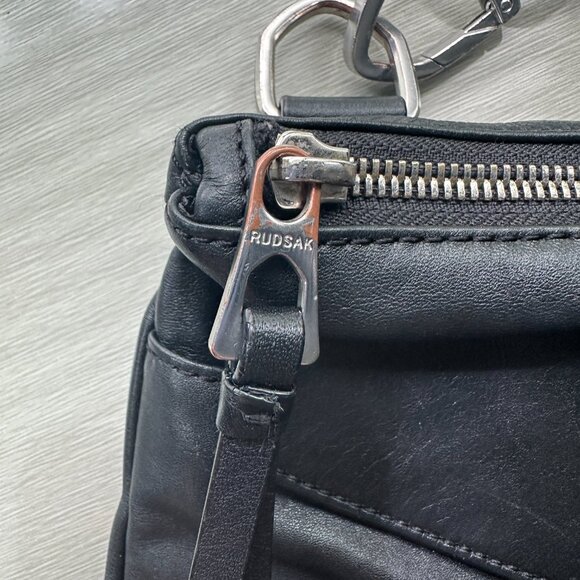 RUDSAK Leather Sully Crossbody Bag Backpack Purse All Saints Coach Mackage - Picture 5 of 11